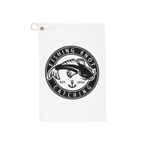 Fishing Knot Catching Towel - Perfect for fishing, Sports Gifts, Outdoor Adventures, Water Sports, Fish Catching
